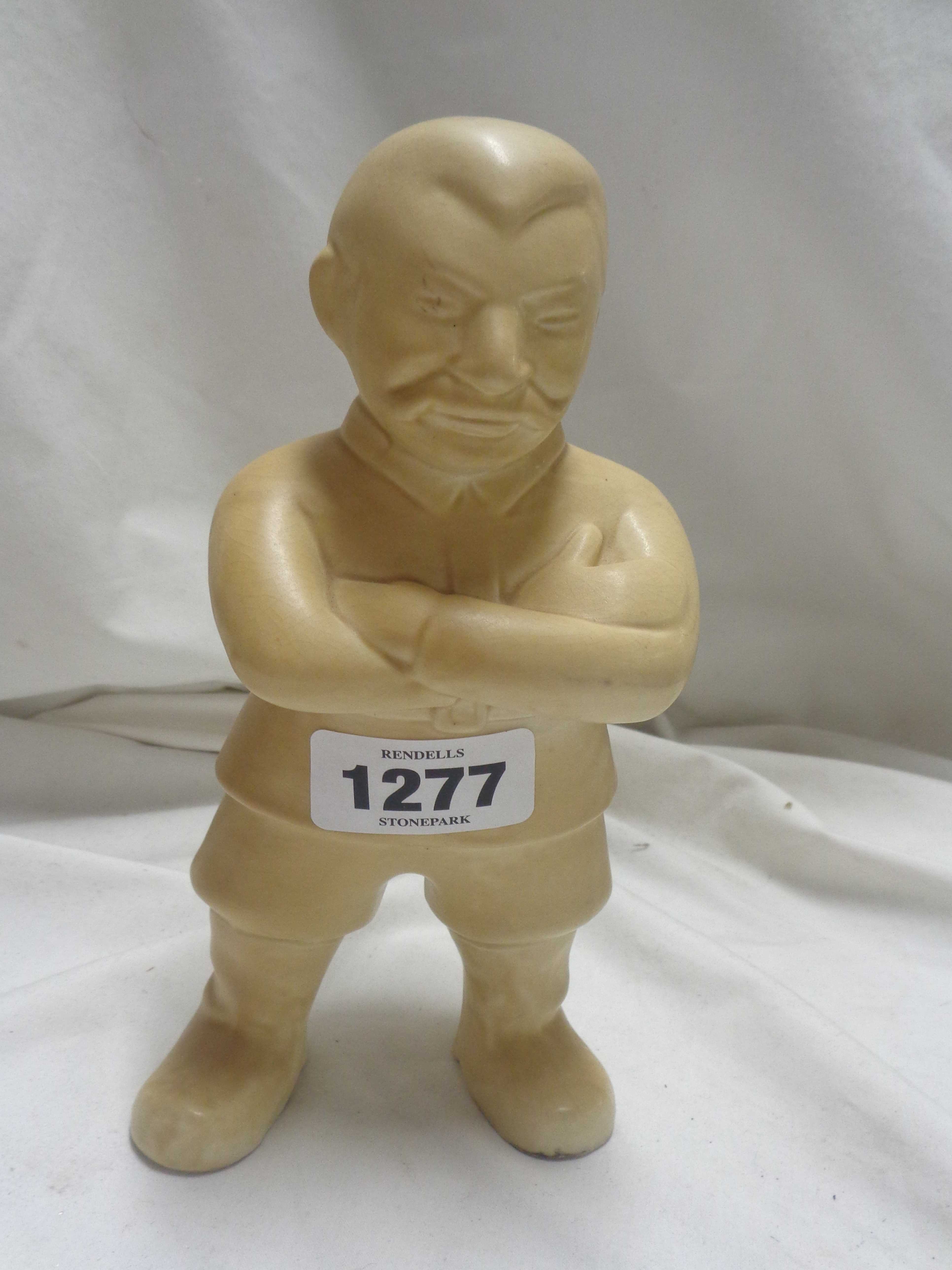 A Bovey Pottery figurine from the 'Our Gang' range, depicting Stalin in typical pose with crossed