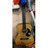 A vintage Kay small body acoustic guitar