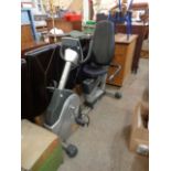 A Bremshey 'Cardo Comfort Trail' exercise bike - a/f