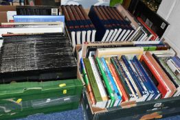 THREE BOXES OF WAR AND MILITARY RELATED BOOKS & MAGAZINES including thirty editions of The History