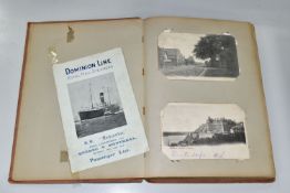 ONE POSTCARD ALBUM containing eighty early 20th century Postcards of towns and cities, topographical