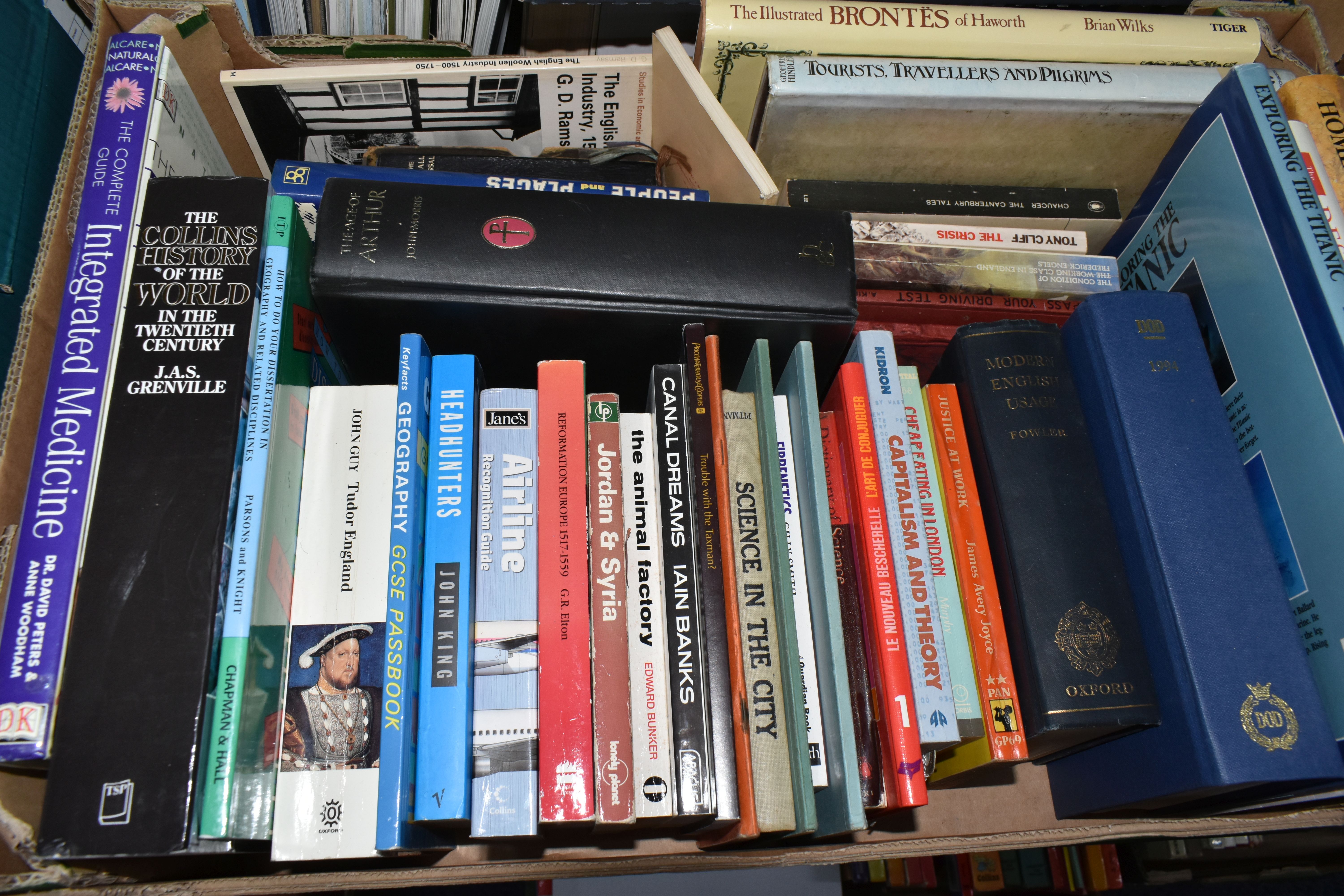 EIGHT BOXES OF ASSORTED BOOKS. mostly late 20th century hardbacks, subjects include art, philosophy, - Image 7 of 9