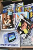 GAMEBOY ADVANCE BOXED WITH GAMES, includes Crash Bandicoot XS, Spyro Attack Of The Rhynocs, Tomb