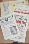 EARLY 20th CENTURY THEATRE EPHEMERA comprising Posters from The Grand Hanley, 1925 and featuring The