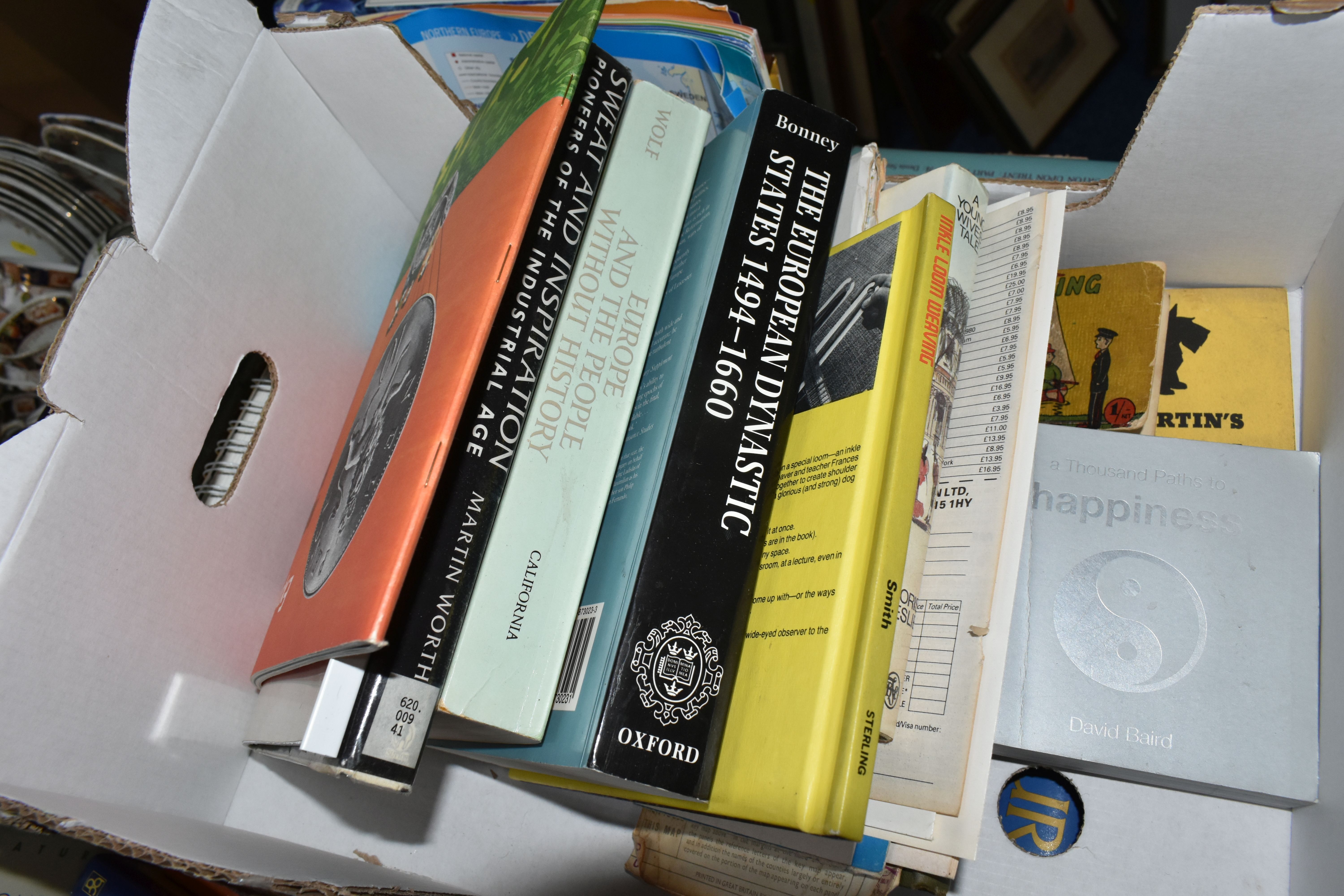 EIGHT BOXES OF ASSORTED BOOKS. mostly late 20th century hardbacks, subjects include art, philosophy, - Image 8 of 9