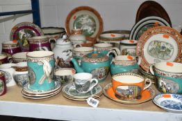 A LARGE QUANTITY OF ADAM'S 'CRIES OF LONDON' SERIES WARE, comprising cups, saucers, jugs,