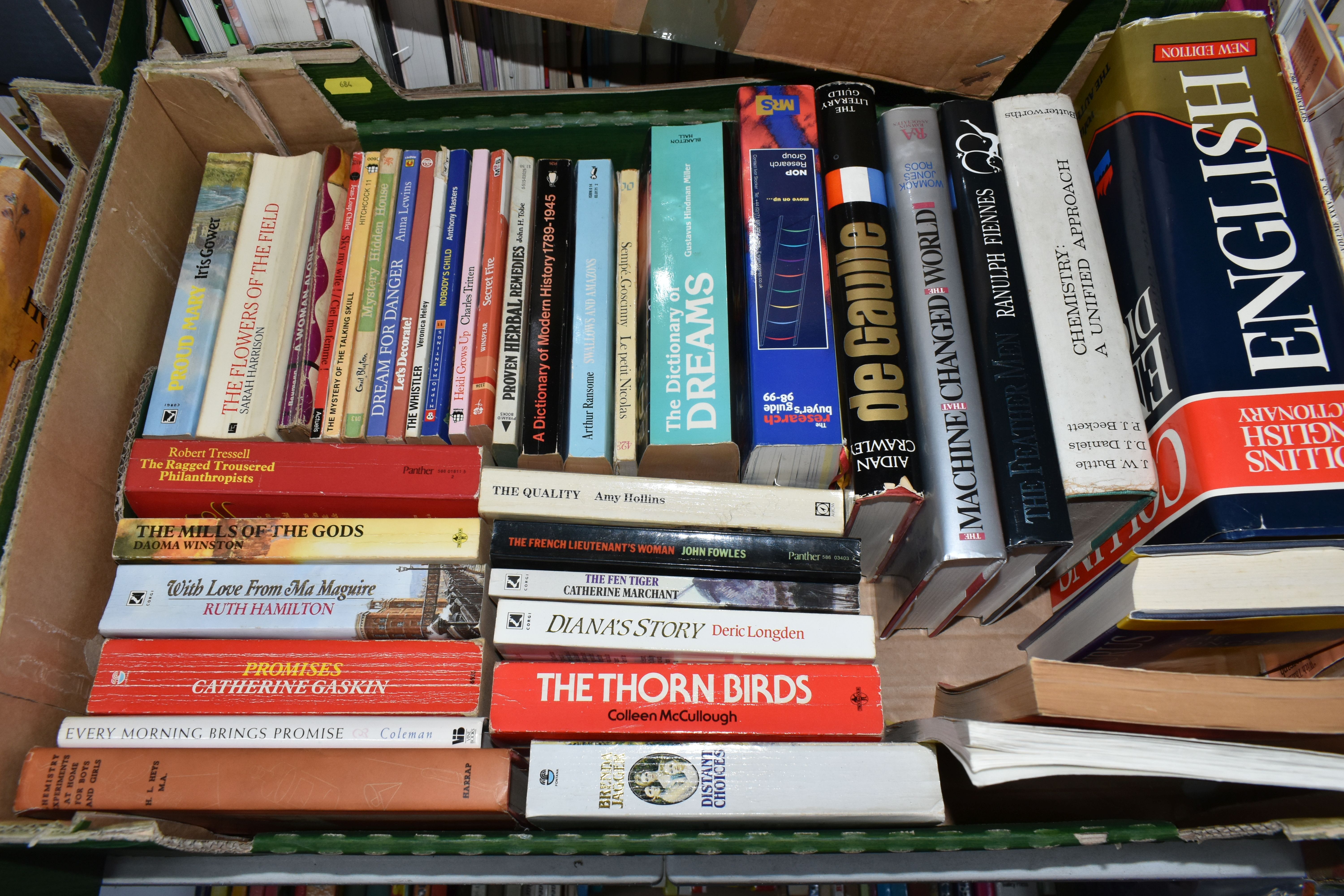 EIGHT BOXES OF ASSORTED BOOKS. mostly late 20th century hardbacks, subjects include art, philosophy, - Image 4 of 9