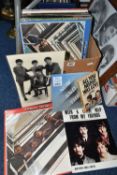 TWO BOXES OF LP RECORDS ETC, to include The Beatles 1962-1966 & 1967-1970, Sgt Pepper's Lonely
