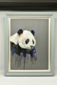 STEPHEN FORD (BRITISH CONTEMPORARY) 'HOLY FOREST', a contemporary portrait of a Giant Panda,