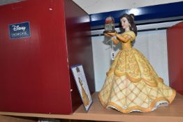 A BOXED JIM SHORE - DISNEY TRADITIONS 'A RARE ROSE' FIGURINE, 6009139 released to celebrate the 30th