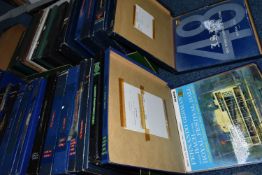 SIX BOXES OF RECORDS, mainly classical LPs with some 78rpm records, stored in labelled boxes,