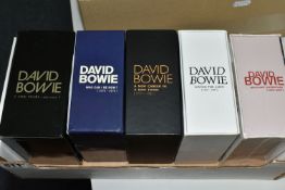 COMPLETE DAVID BOWIE CD BOX SET, comprising Five Years 1969-1973, Who Can I Be Now 1974-1976, A
