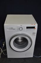 A BOSCH WAN28081GB WASHING MACHINE width 60cm depth 59cm height 85cm (PAT pass, spin cycle run but