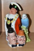 A GROUP OF BESWICK ORNAMENTS, comprising a Worthington's India Pale Ale water jug in the form of a