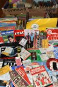 FIVE BOXES OF BOOKS, containing a large quantity of Children's titles, annuals, stories,
