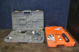 A CASED RYOBI ESD-6040V 240V ELECTRIC SCREWDRIVER (PAT pass and working) and a Plasplode Impulse