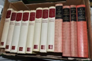 CHURCHILL; Winston S, eight volumes of The Second World War published by The Reprint Society and