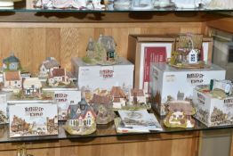 TWELVE LILLIPUT LANE SCULPTURES, mostly boxed with deeds, comprising three from the North,