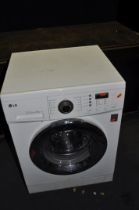 A LG F1222TD WASHING MACHINE width 60cm depth 60cm height 85cm (PAT pass and working)