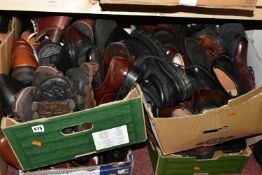 TEN BOXES OF MEN'S SHOES AND BOOTS, sizes include 8, 9 and 10, various styles, brands include Loake,