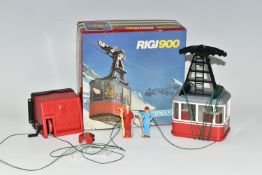 A BOXED LEHMANN RIGI 900 CABLE CAR SET, not tested, appears largely complete and in good