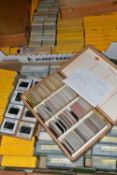 TWO BOXES OF PHOTOGRAPHIC SLIDES, over one thousand slides from the UK and around the World,