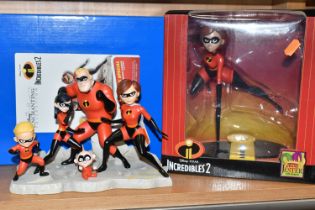 TWO BOXED ENESCO DISNEY PIXAR 'INCREDIBLES 2' FIGURES, comprising 'Everyone is Special' A29295