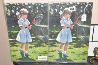 SHERREE VALENTINE DAINES (BRITISH 1959) 'PLAYFUL TIMES I', two signed artist proof edition prints on