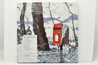 TIMMY MALLETT (BRITISH CONTEMPORARY) 'SNOWY POST BOX', a signed limited edition print on box canvas,