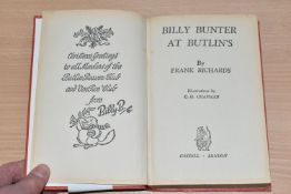FRANK RICHARDS; Billy Bunter At Butlins, 1st edition 1961, published by Cassell (no dust jacket) (