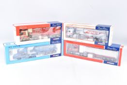 FOUR BOXED CORGI LIMITED EDITION LORRIES AUTHENTIC SCALE REPLICAS, to include a ERF ECS Feldbinder