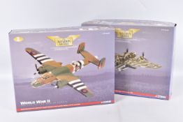TWO BOXED DIECAST MODEL CORGI AVIATION ARCHIVE COLLECTOR SERIES WWII, The End of the War in
