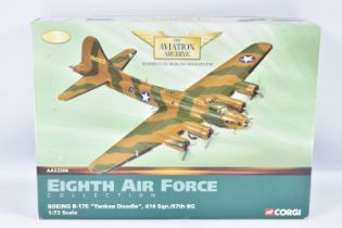 A BOXED LIMITED EDITION 1:72 SCALE CORGI AVIATION ARCHIVE EIGHTH AIR FORCE COLLECTION DIECAST