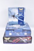 THREE BOXED CORGI AVIATION ARCHIVE DIECAST MODEL AIRCRAFTS, the first a 1:72 scale Vought F4U-1