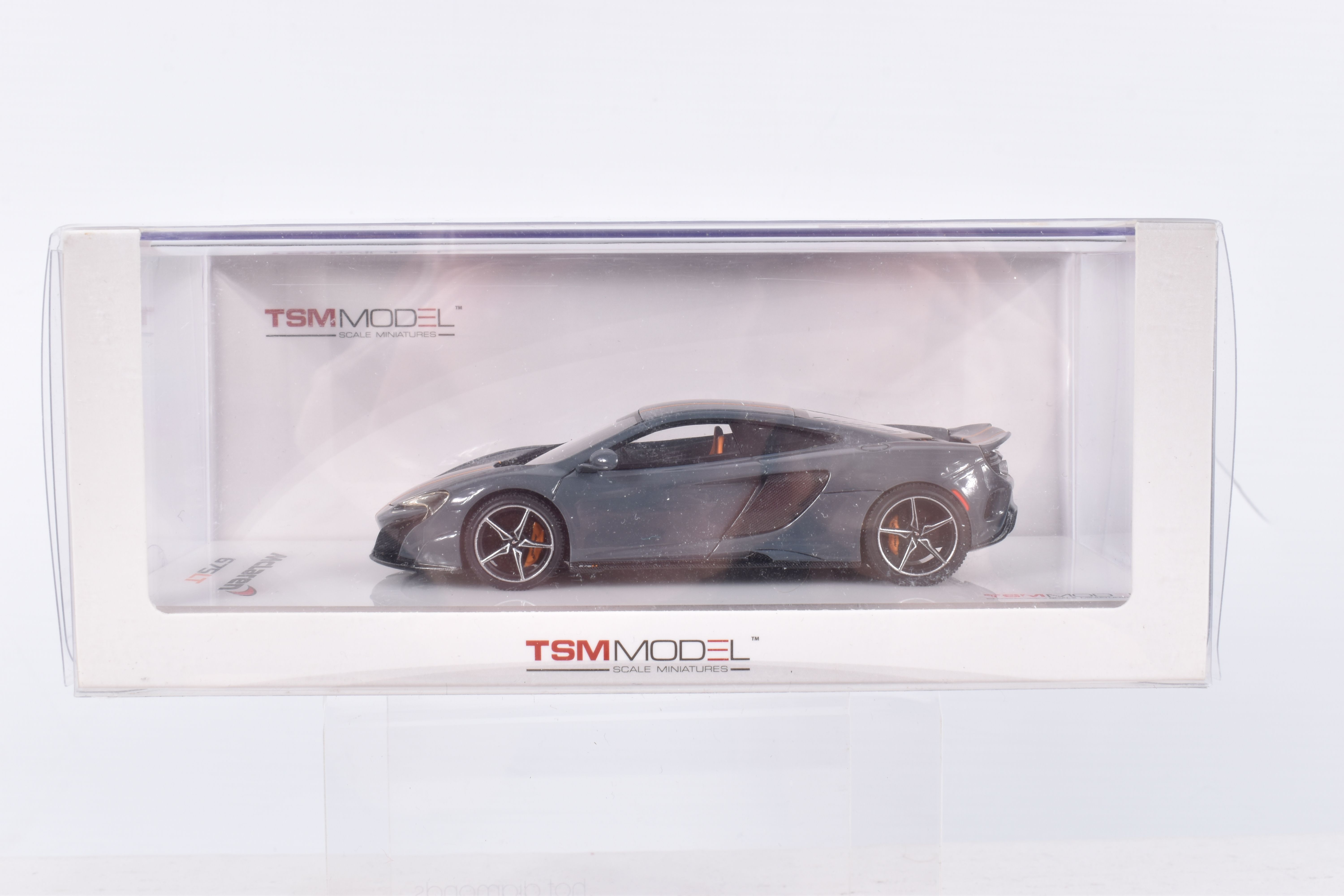 FIVE BOXED MCLAREN 1:43 SCALE MODELS to include a Welly McLaren GT in Bronze, a McLaren GT 2019 in - Image 15 of 17