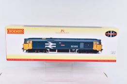 A BOXED OO GAUGE HORNBY MODEL RAILWAYS BR Co-Co Class 50, no. 50010 'Monarch' in BR large logo