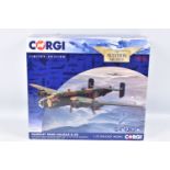 A BOXED LIMITED EDITION 1:72 CORGI AVIATION ARCHIVE HANDLEY PAGE HALIFAX B.VII DIECAST MODEL