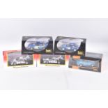 FIVE BOXED MODEL VEHILCES to include a Kyosho Model Lancia 037 Rally 1983 Monte Carlo No.1 item