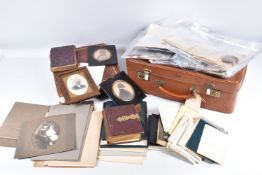 MILITARY / BRITISH HISTORY INTEREST, a family archive of documents, medals, badges, crests,