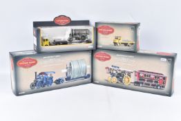 FOUR BOXED LIMITED EDITION CORGI VINTAGE GLORY OF STEAM 1:50 SCALE DIECAST MODEL VEHICLES, the first