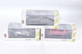THREE BOXED AUTOCULT 1:43 SCALE MODEL VEHICLES to include a Fiat S76 'The Beast of Turin' Italy 1911
