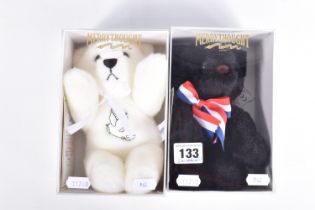 TWO BOXED MERRYTHOUGHT SPECIAL EDITION TEDDY BEARS, 'Hope' and 'Peace', both appear complete and