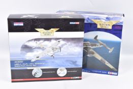 TWO BOXED LIMITED EDITION CORGI AVIATION ARCHIVE 1:72 SCALE DIECAST MODEL AIRCRAFTS, the first is