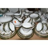 ROYAL GRAFTON PART DINNER AND TEASETS, comprising a six place Majestic dinner service with five