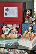 THREE BOXED ENESCO DISNEY SHOWCASE FIGURES, from Disney Traditions by Jim Shore, comprising Easter
