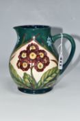 A MOORCROFT POTTERY 'SPRINGTIME AT HOME' PATTERN JUG, limited edition 50/150, impressed and