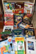 A BOX OF CD-ROM, PC GAMES AND EMPTY BOXES, boxes appearing complete comprise Lucas Arts The White