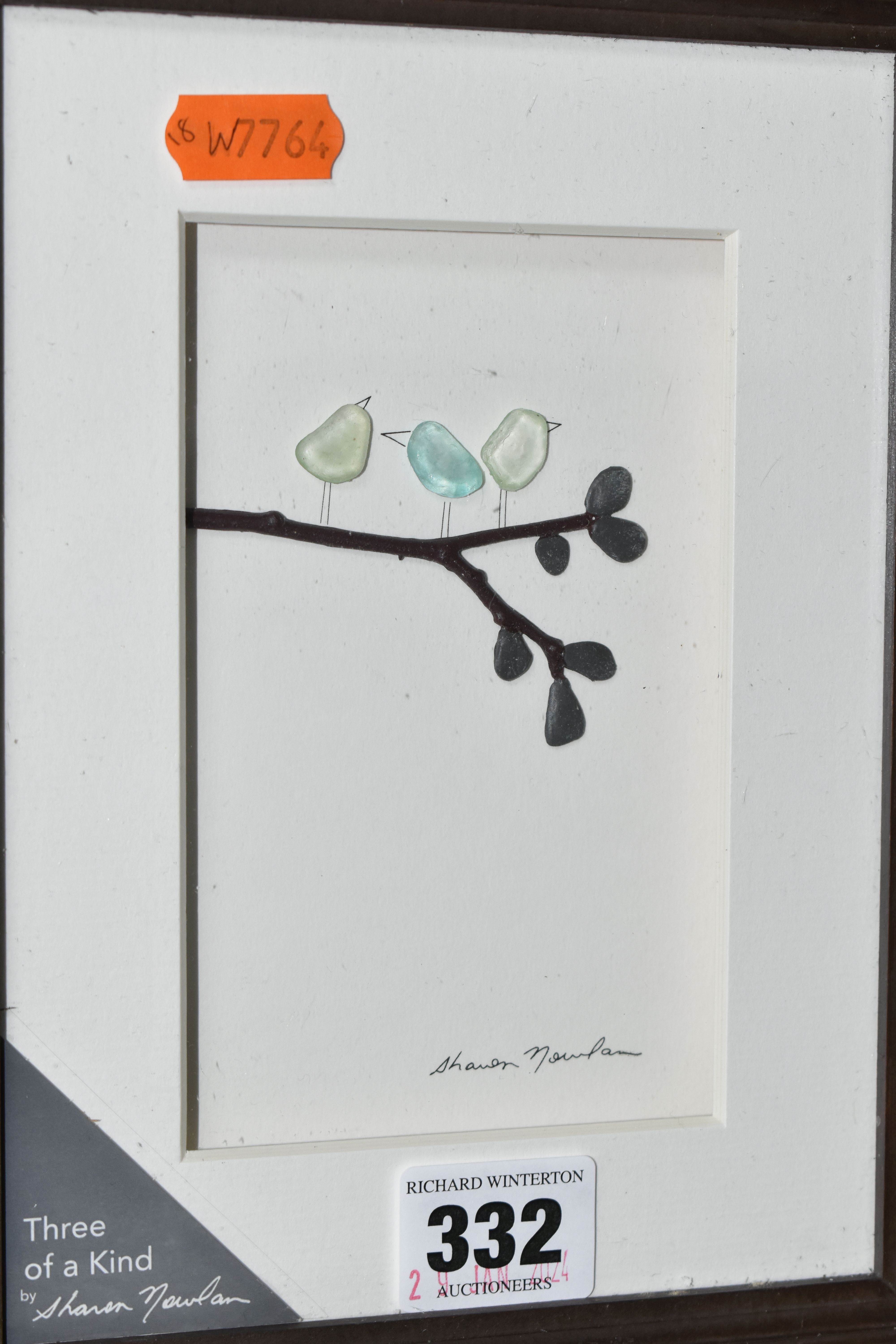 TEN NEW AND UNUSED BOXED SHARON NOWLAN PEBBLE ART DESIGNS, Demdaco framed designs comprising - Image 5 of 5