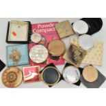 ELEVEN ASSORTED VINTAGE AND MODERN POWDER COMPACTS, A MILLER'S COLLECTOR'S GUIDE TO POWDER