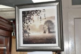JOHN WATERHOUSE (BRITISH 1967) 'ENCHANTED DAY', a signed limited edition print depicting a foggy